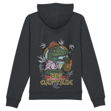 Cargar imagen en el visor de la galería, HOODIE UNISEX " BIG CAPTAIN CROCO"